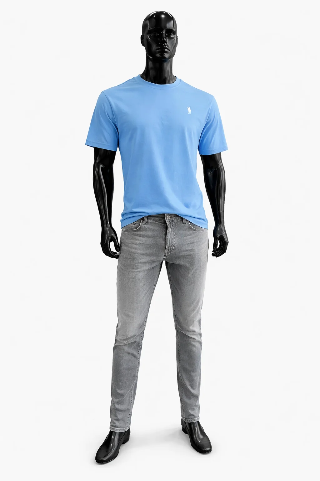 Blue Mens' T-shirt, Fayz Collection Eldoret